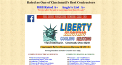 Desktop Screenshot of libertyelectric.biz