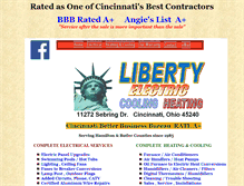 Tablet Screenshot of libertyelectric.biz